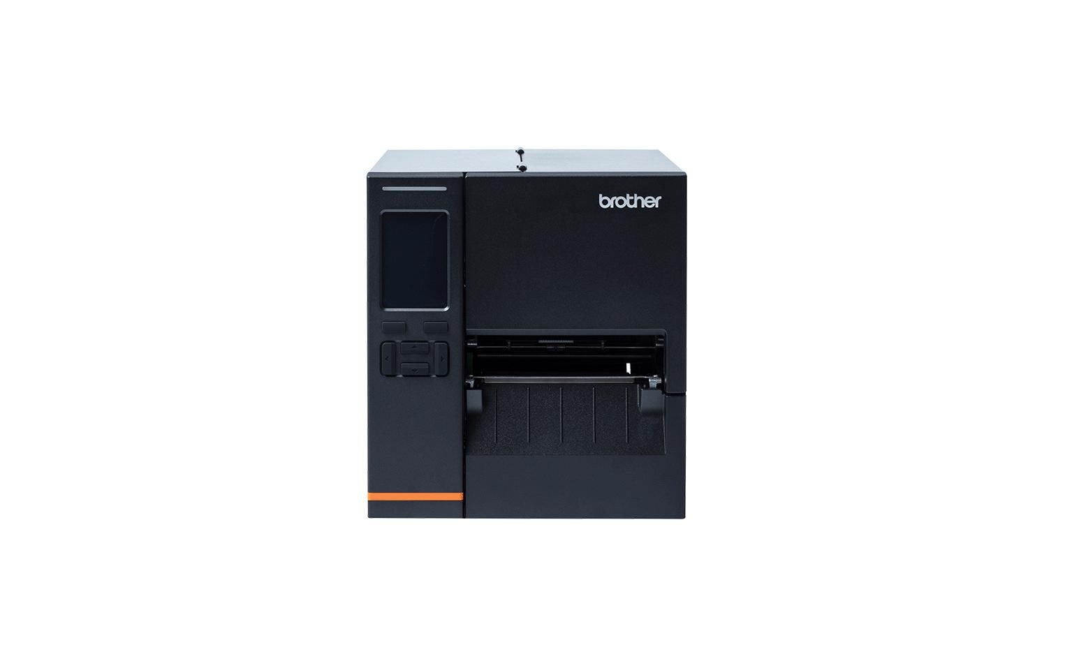 Brother TJ-4121TN – Etikettendrucker, Thermotransfer, USB, WLAN, 300 × 300 dpi, für Etiketten bis 120 mm