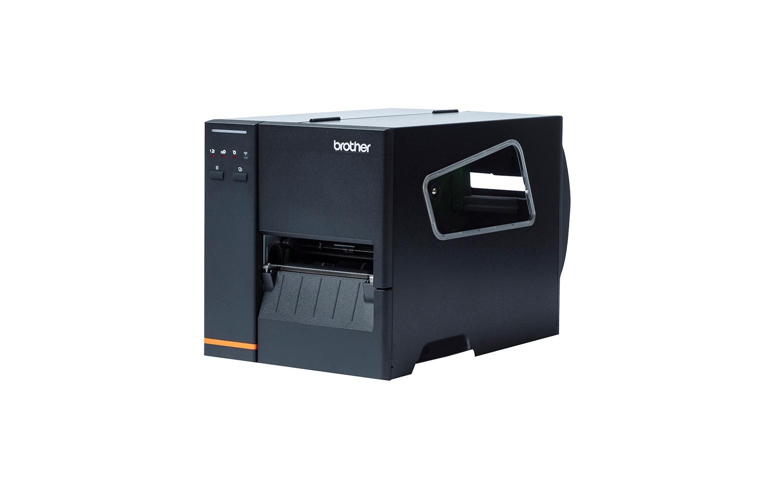 Brother TJ-4120TN – Etikettendrucker, Thermodirekt/Thermotransfer, 300 × 300 dpi, für Etiketten bis 106 mm