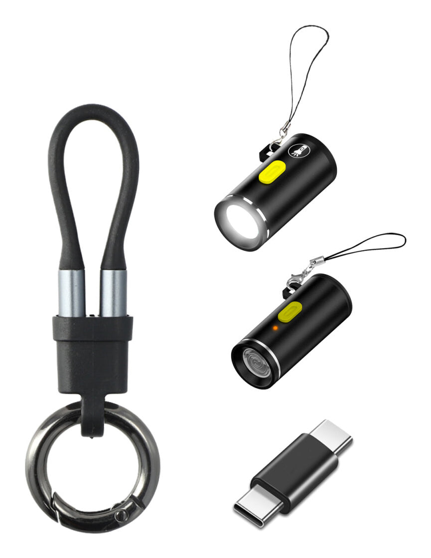 4smarts USB-C auf USB-C Kabel – USB4 80 Gbit/s – Spiralkabel – Schwarz – 4er-Set