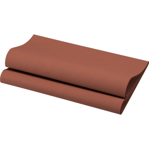 Dunisoft Servietten Braun – 40 × 40 cm, 1-lagig – 60 Stück