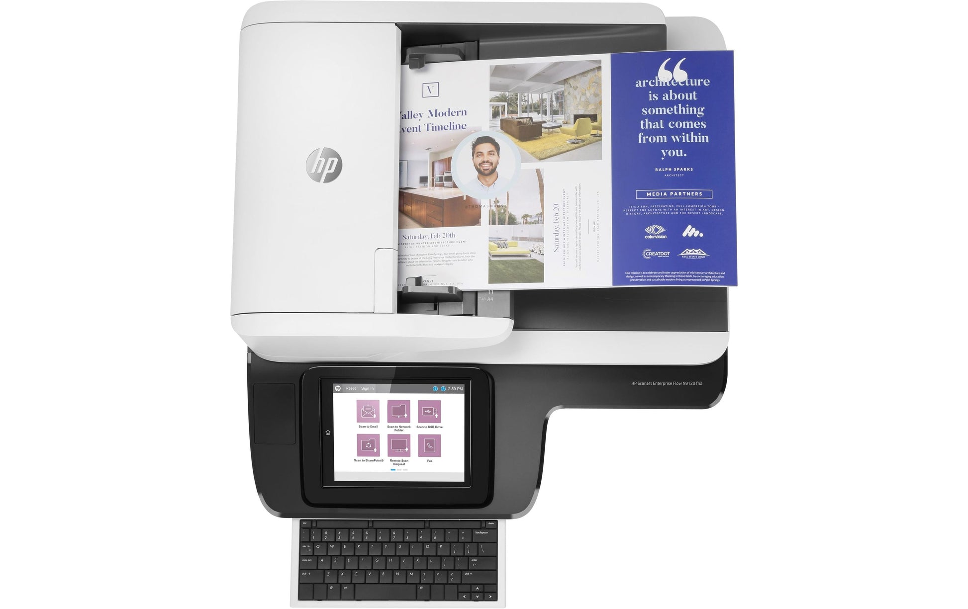 HP ScanJet Enterprise Flow N9120 FN2 – Flachbettscanner