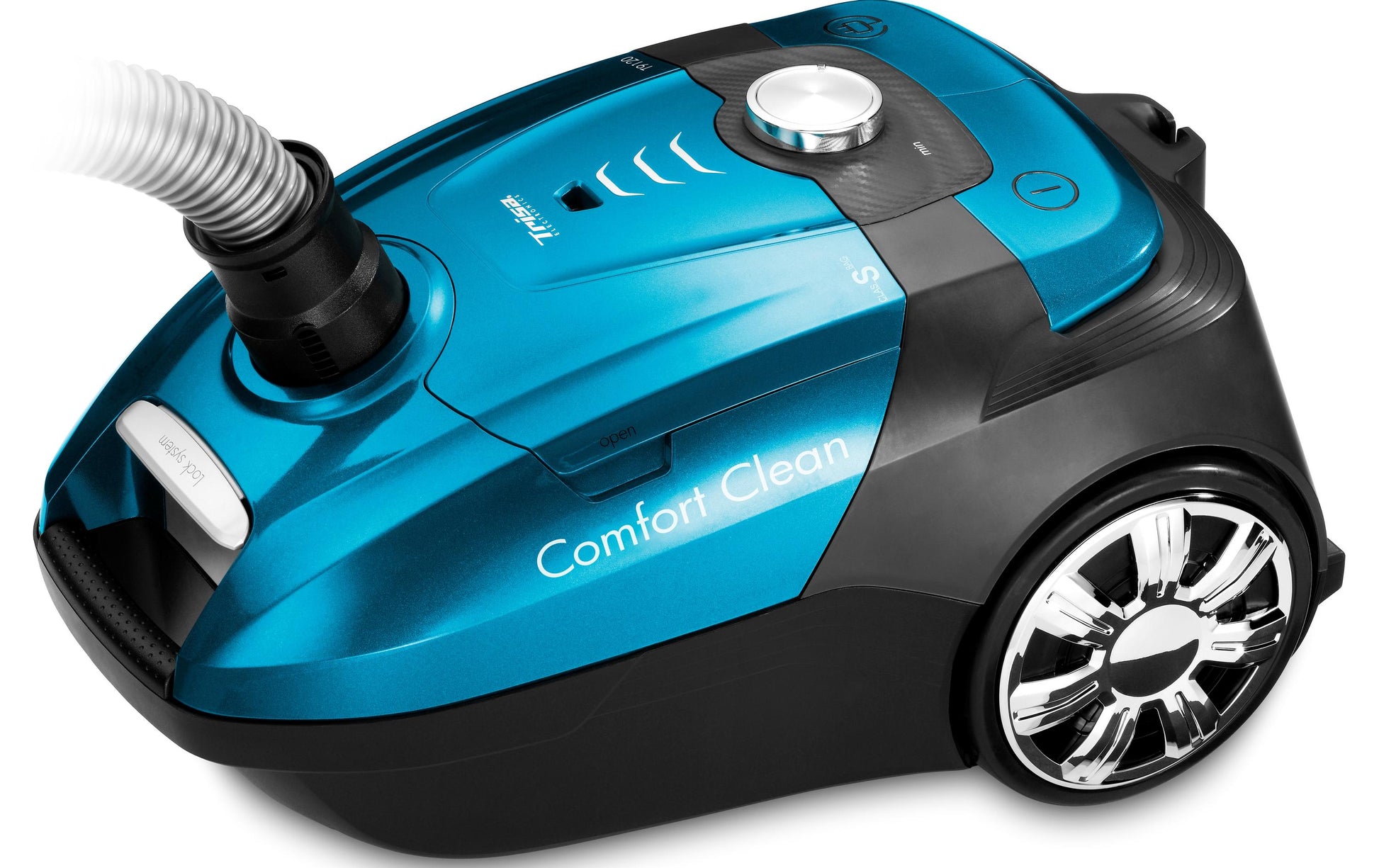 Trisa Comfort Clean T9120 Bodenstaubsauger – mit Beutel, 700 W, 2 l, HEPA 13