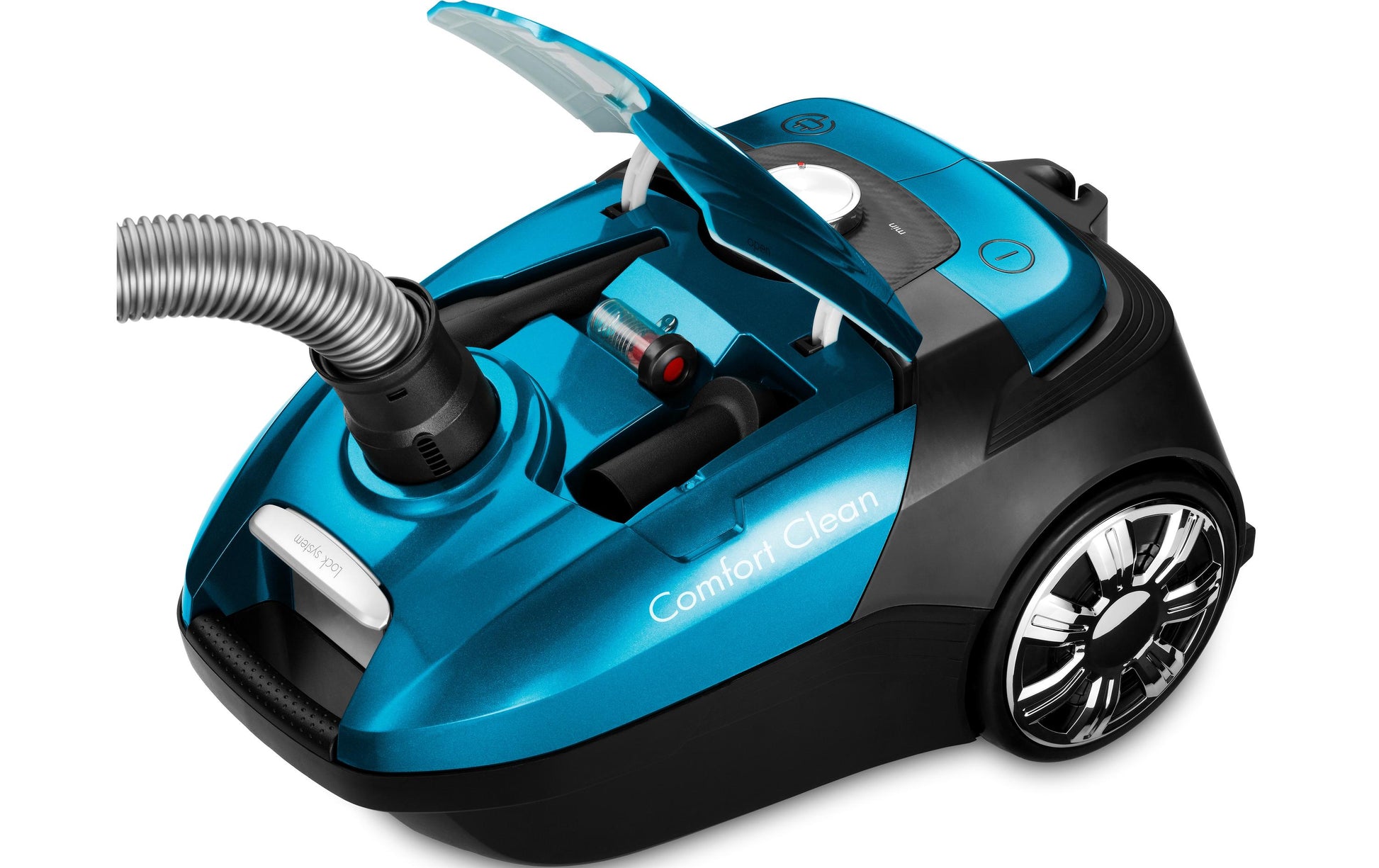 Trisa Comfort Clean T9120 Bodenstaubsauger – mit Beutel, 700 W, 2 l, HEPA 13