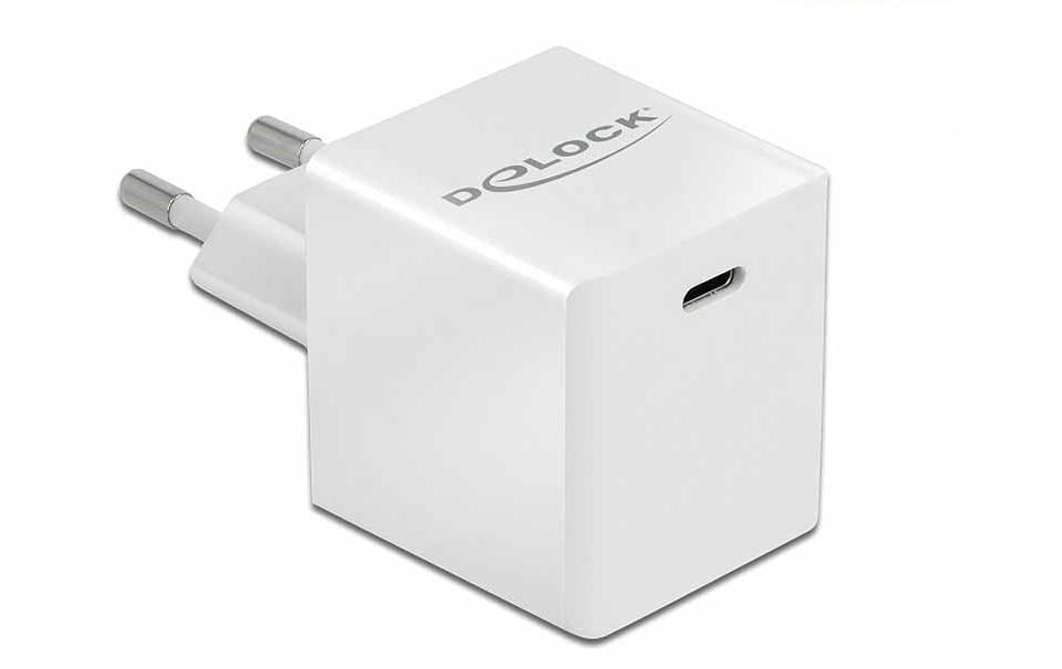 DeLOCK USB-Ladegerät 40 W – USB-C×1, PD 3.0, GaN