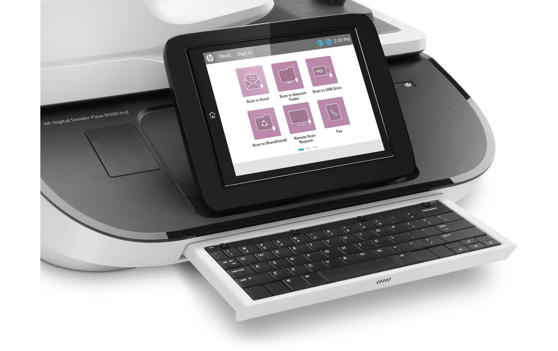 HP Digital Sender Flow 8500 FN2 – Flachbettscanner