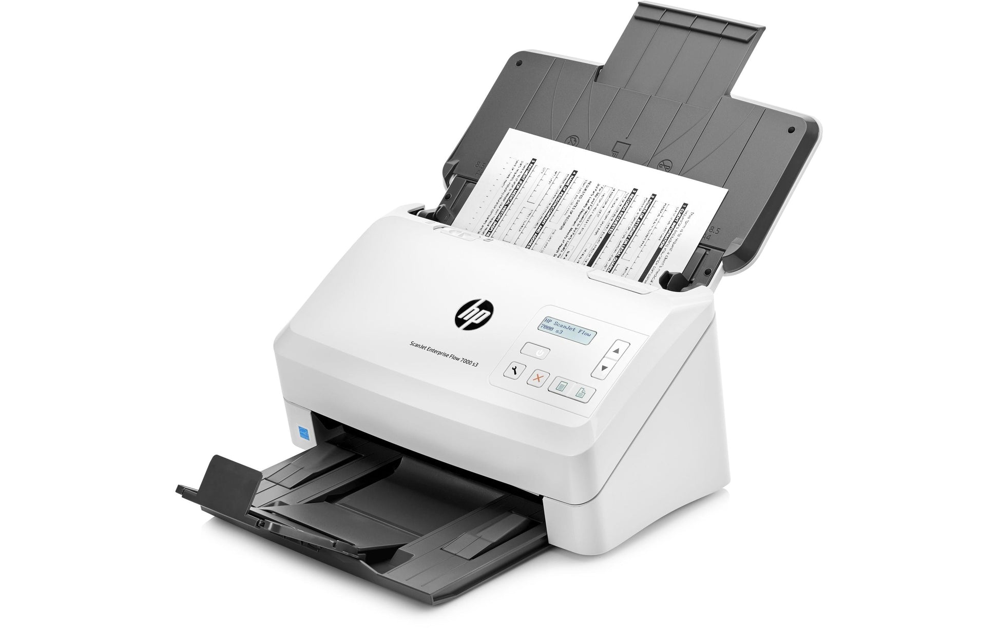 HP SCANJET ENTERPRISE FLOW 7000 S3 – Dokumentenscanner, Duplex, 75 Seiten pro Minute
