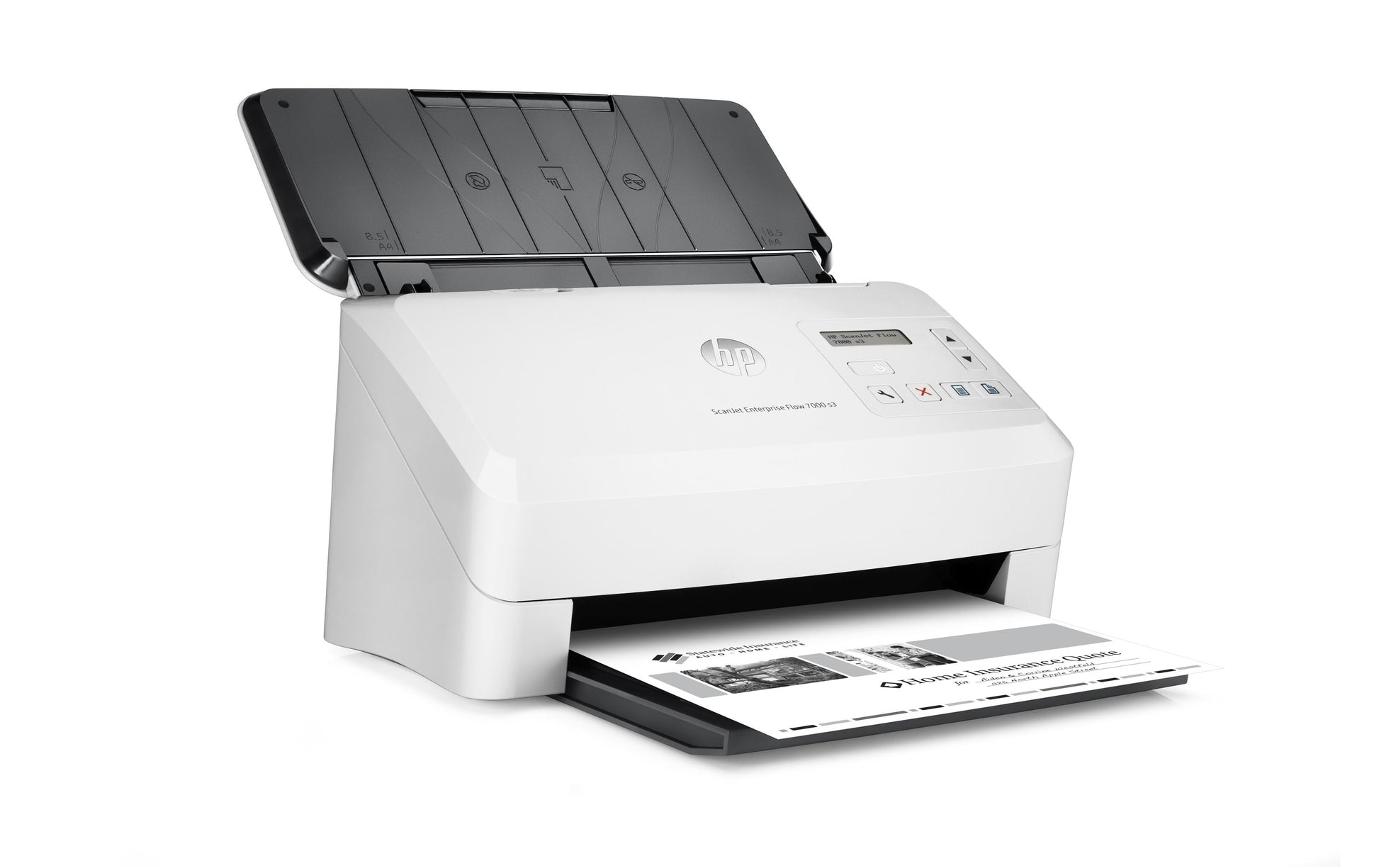 HP SCANJET ENTERPRISE FLOW 7000 S3 – Dokumentenscanner, Duplex, 75 Seiten pro Minute