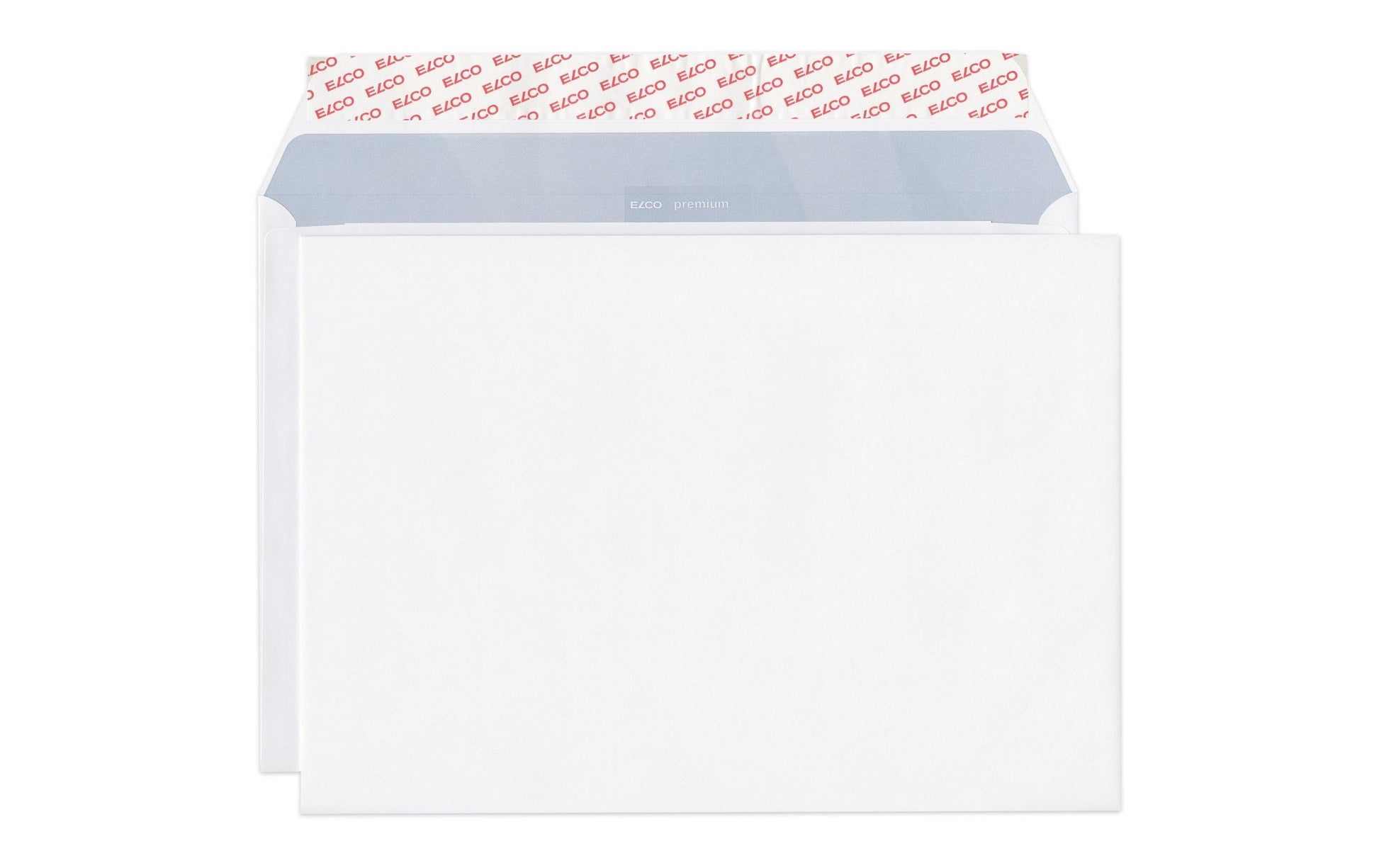 Elco Couvert C4, ohne Fenster, selbstklebend, hochweiss, 120 g/m² – 50 Stk.