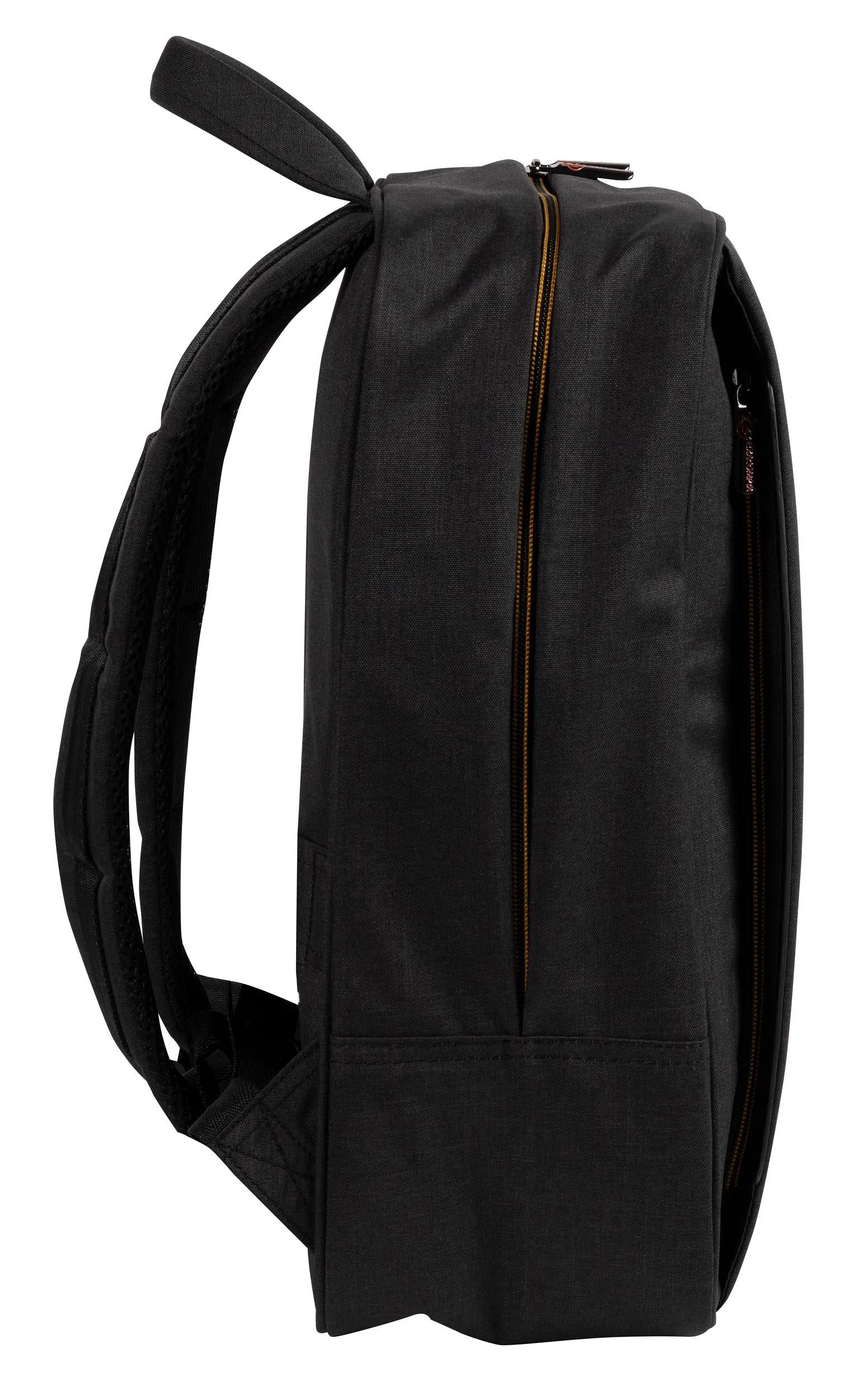 Exacompta City-Rucksack Exactive Smart – wasserabweisend, rPET-Polyester – Schwarz, 320 × 410 × 150 mm