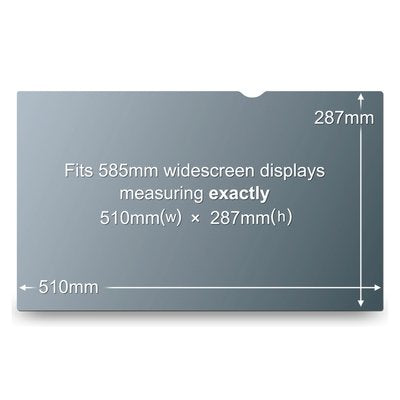 3M Displayschutz für 23,0" 16:9 Monitore – Schwarz