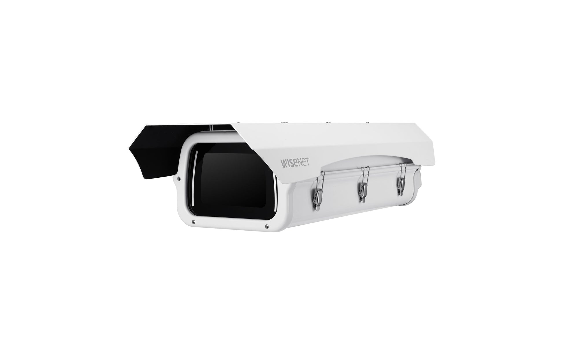 Hanwha SHB-9000H Wetterschutzgehäuse – IP66, Heizung, Netz, für TNB-9000, Weiss