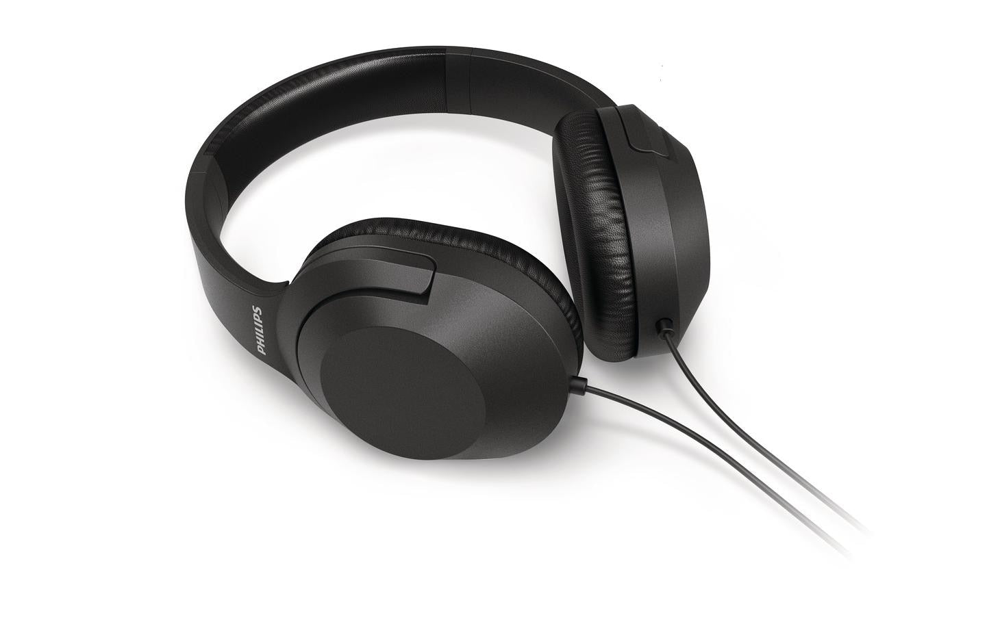 Philips TAH2005BK/00 Over-Ear Kopfhörer – Kabelgebunden, 3,5 mm Klinke, Schwarz