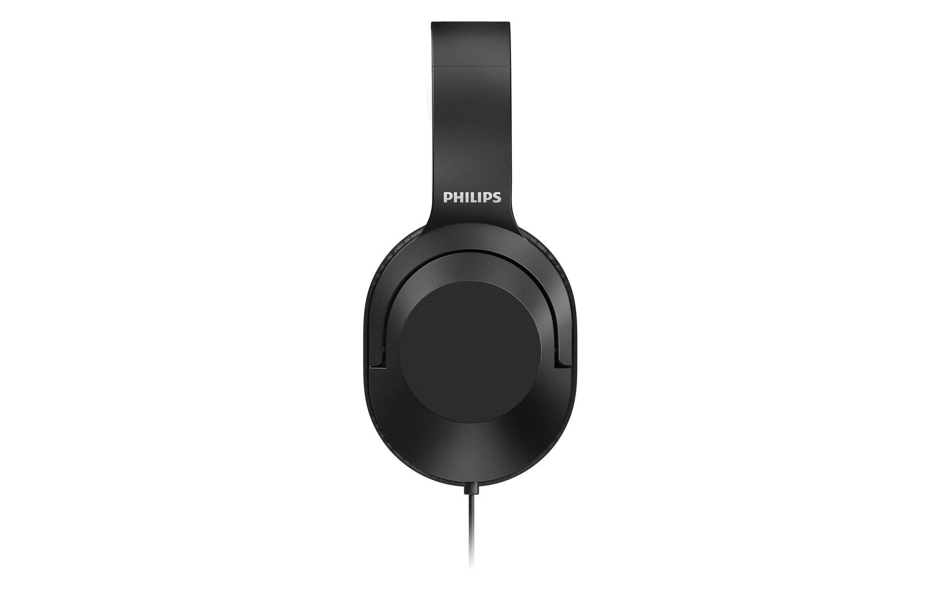 Philips TAH2005BK/00 Over-Ear Kopfhörer – Kabelgebunden, 3,5 mm Klinke, Schwarz