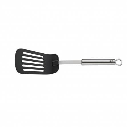 WMF Kochspatel 32,2 cm, Cromargan/Kunststoffgriff, schwarz/silber