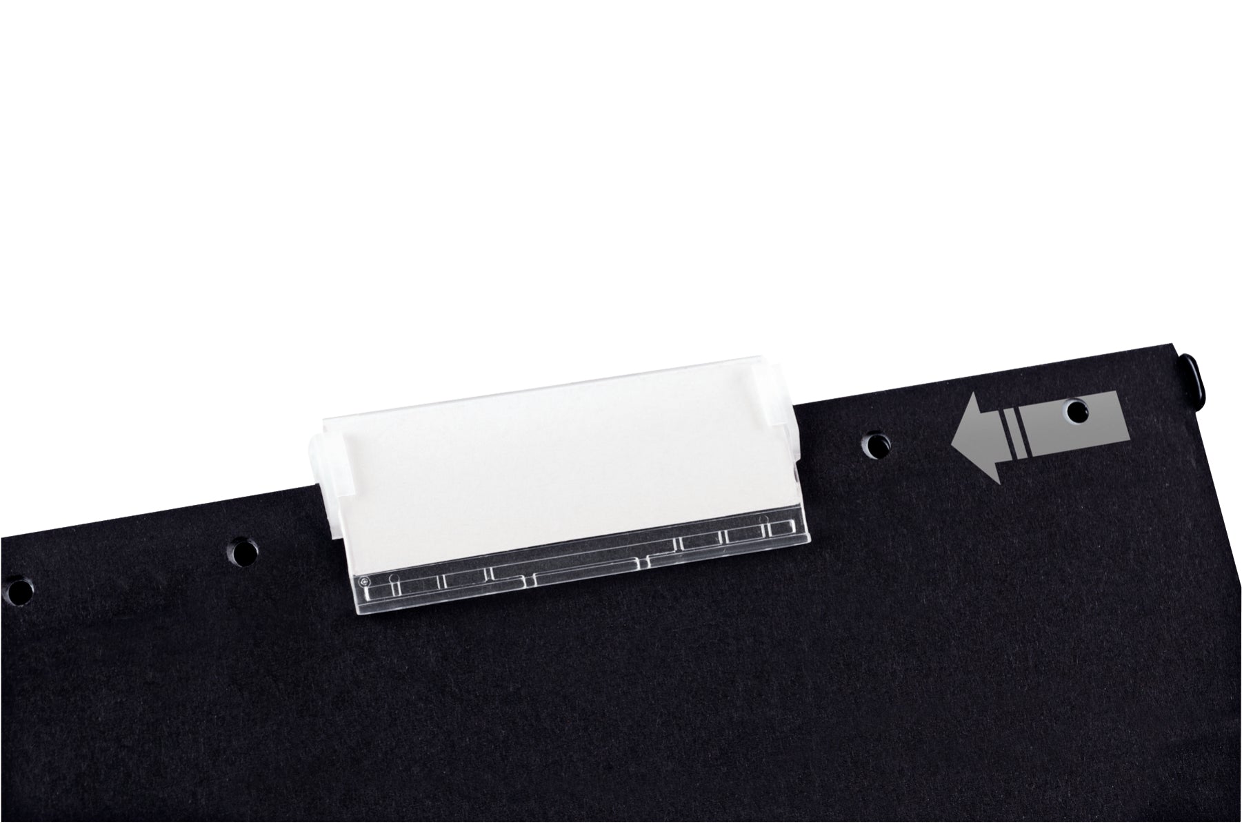 Leitz Alpha Active Hängehefter – für A4, 1-teilig, Schwarz, Karton, 5 Stk.