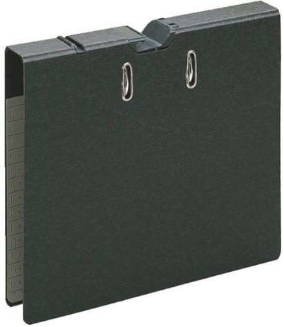 Leitz Hängeordner – für A4, Rücken 50 mm, Schwarz, Karton, Hebelmechanik