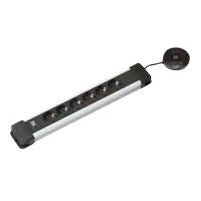 Bachmann CONNECTUS – Steckdosenleiste, 6× Schuko (Typ F), mit Fussschalter, 1,5 m, Stecker Schutzkontakt