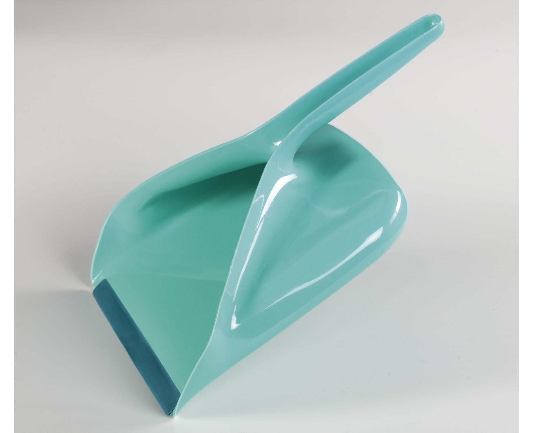 Leifheit Kehrgarnitur – 27 cm, Kunststoff, Grün, Schaufel mit Schmutzkammer, arretierbar