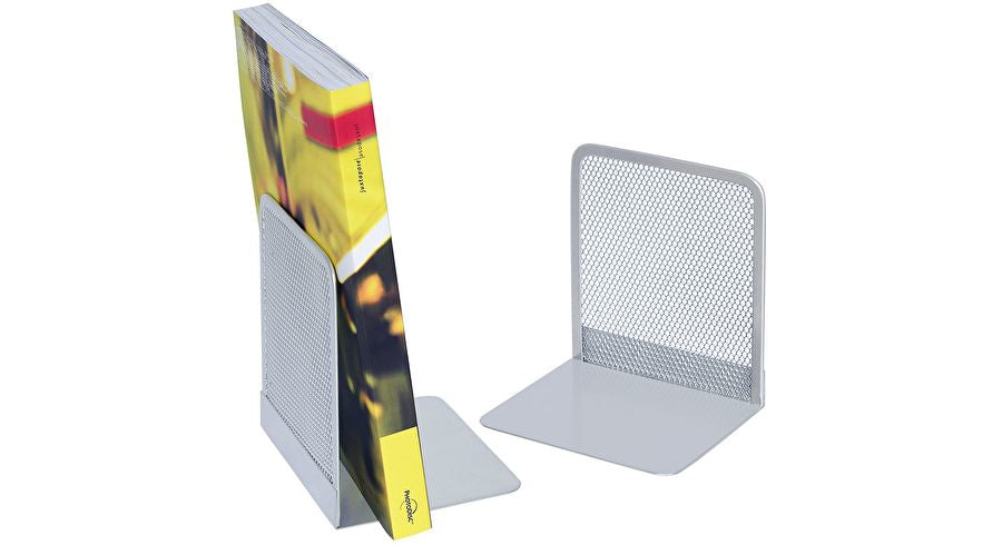 Wedo Buchstützen Office – für Bücher bis 135 mm Höhe – 120 × 100 × 135 mm