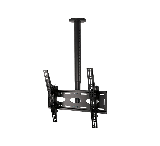 B-Tech BT8426 – Deckenhalterung, für 39–65", VESA 600×400, bis 50 kg, schwarz
