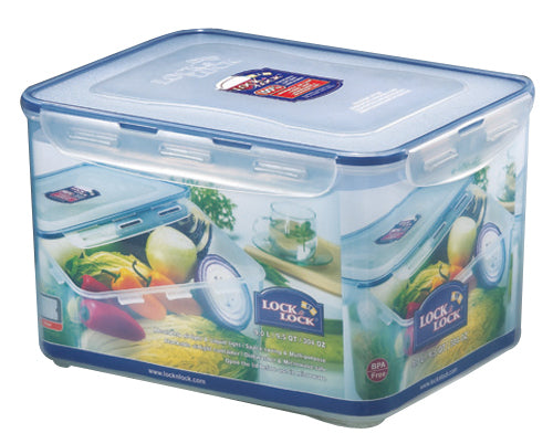 Lock & Lock Vorratsdose 9 l, 23 × 29,5 × 18,5 cm, Polypropylen (PP), Transparent