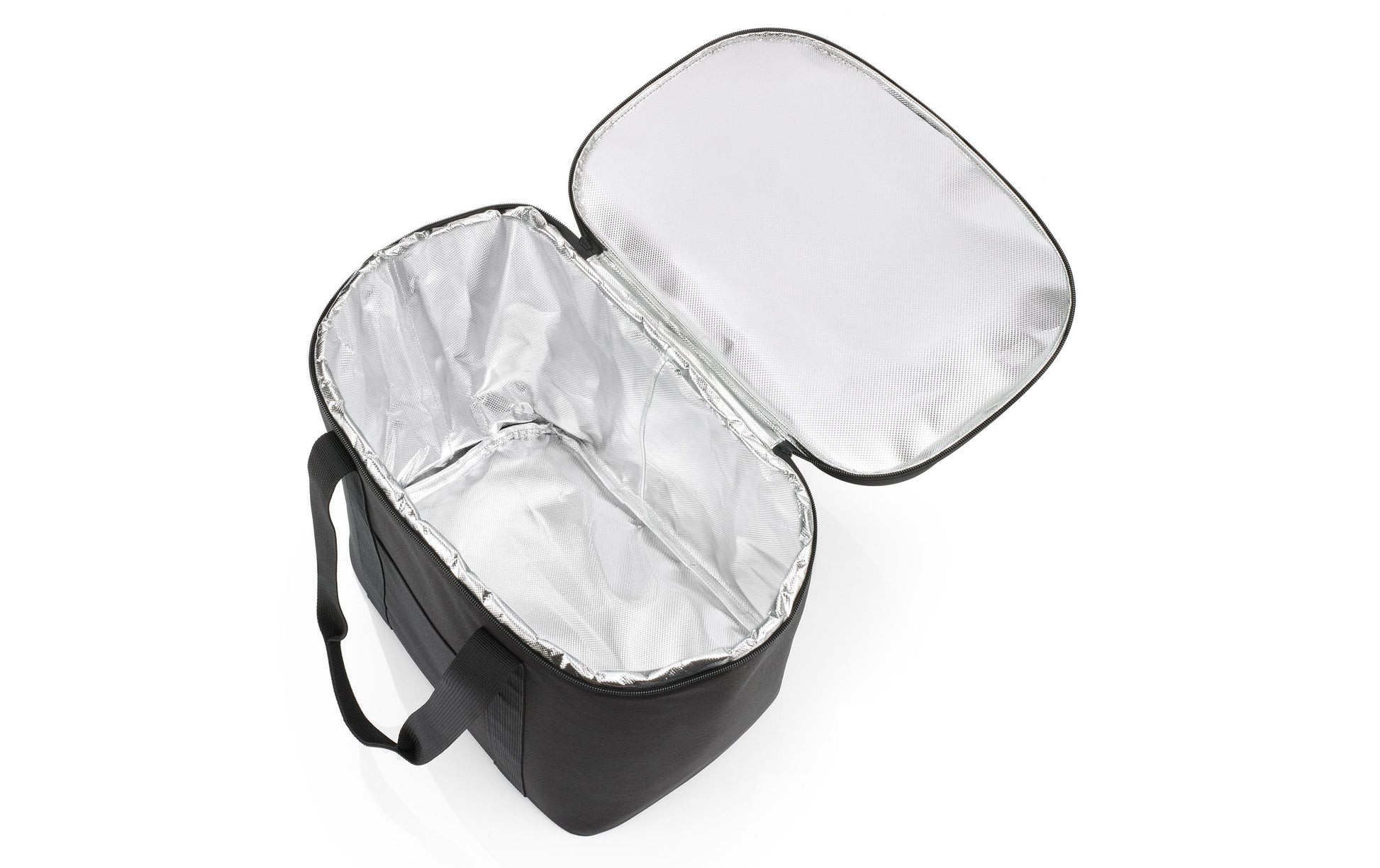 Reisenthel Stofftasche, Polyester, schwarz, 370×410×260 mm, Schultergurt