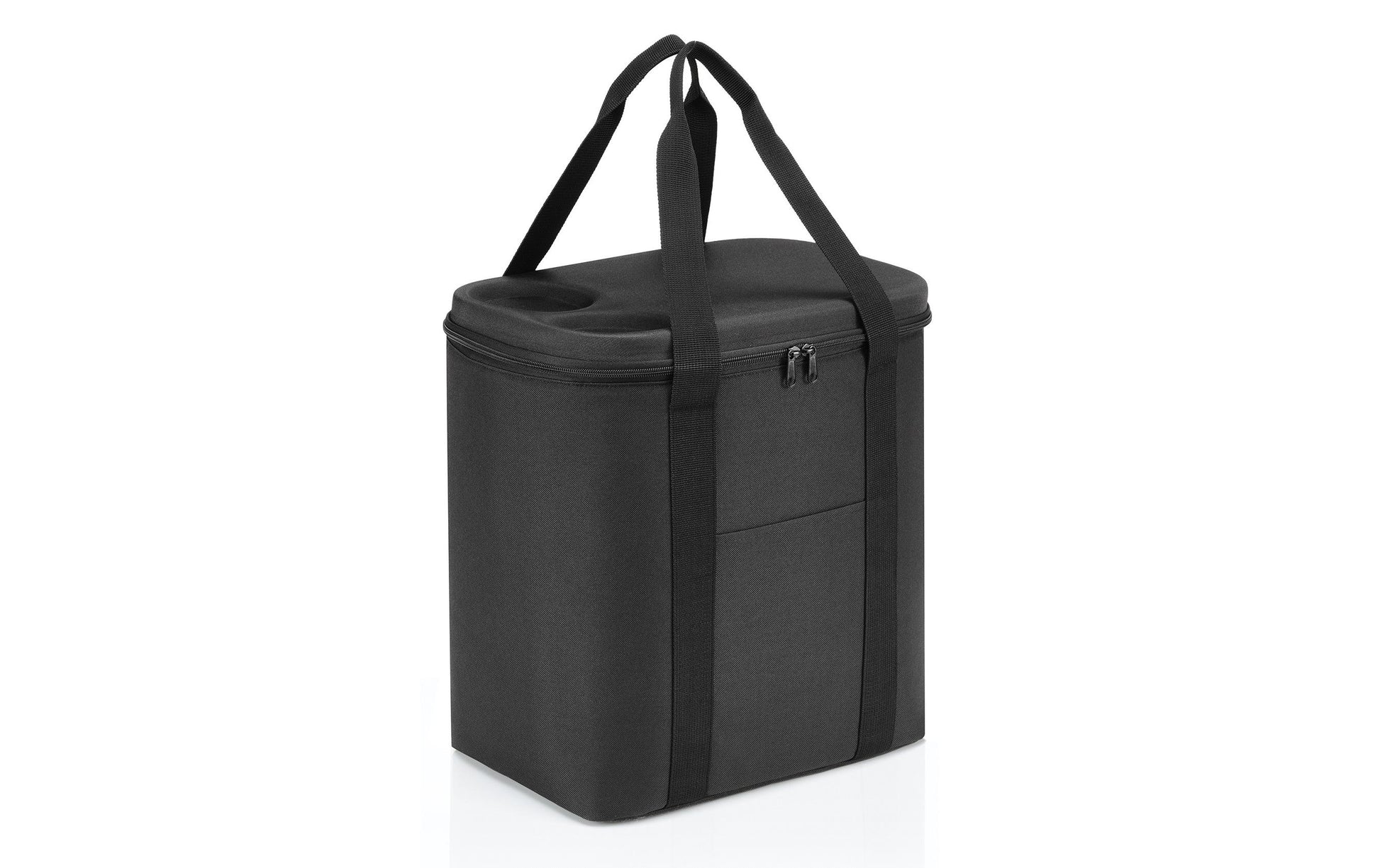 Reisenthel Stofftasche, Polyester, schwarz, 370×410×260 mm, Schultergurt
