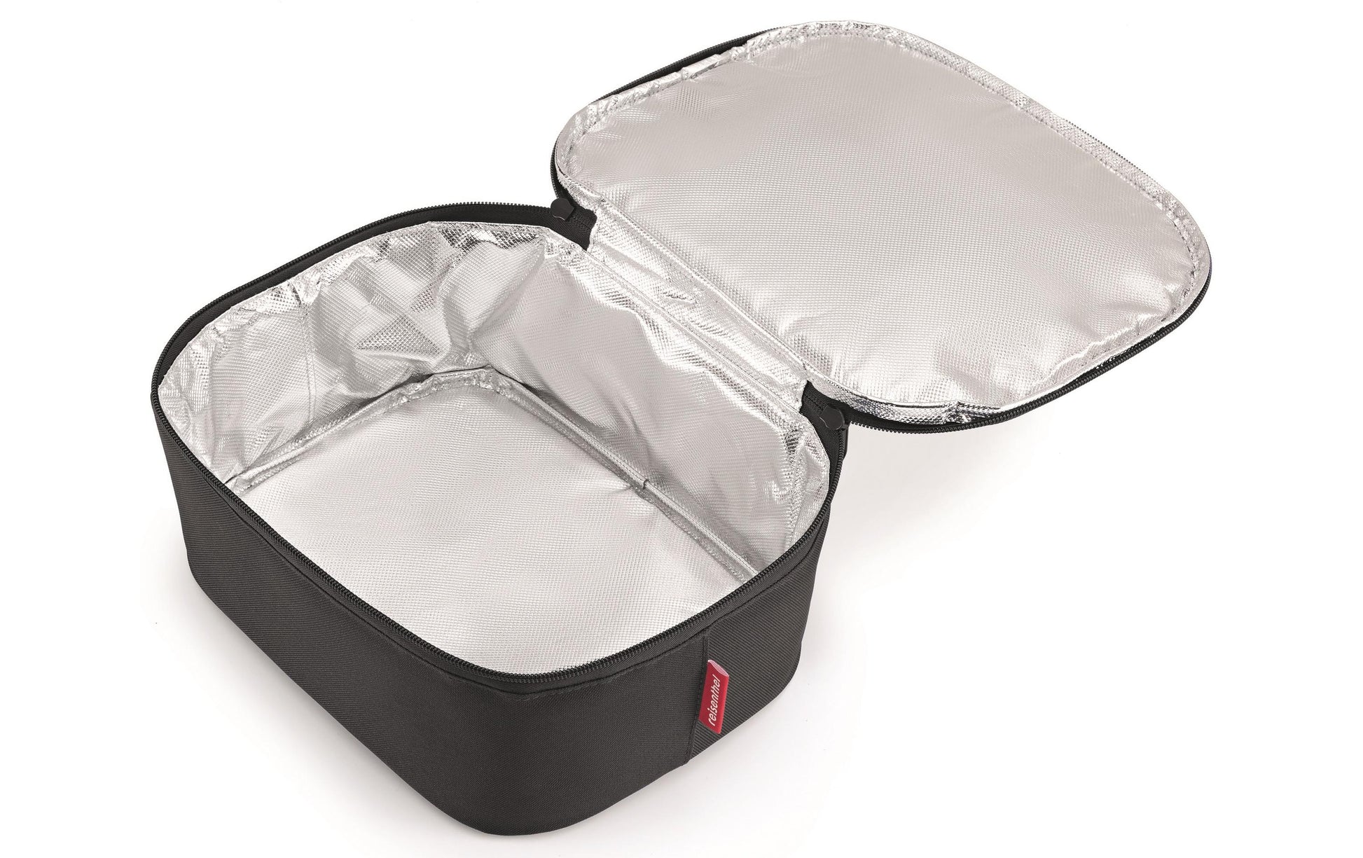 Reisenthel Kühltasche Coolerbag M Pocket – Reissverschluss, Griff – 4,5 l – Schwarz – Polyester – 1 Stk.