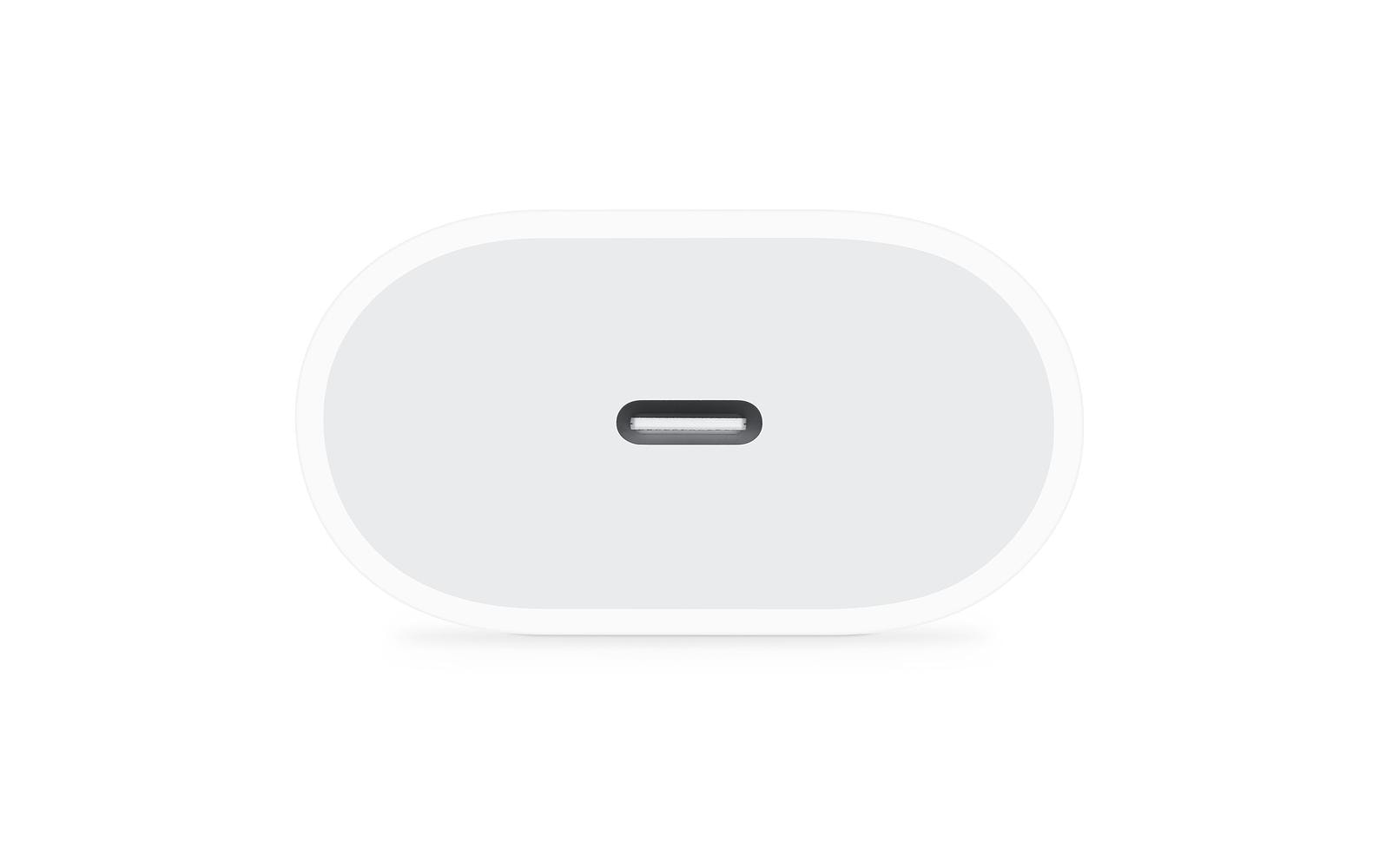 Apple Netzteil – 20 W, 1× USB-C – für iPhone 12 Pro, iPhone 12 Pro Max, iPhone 12 mini und andere