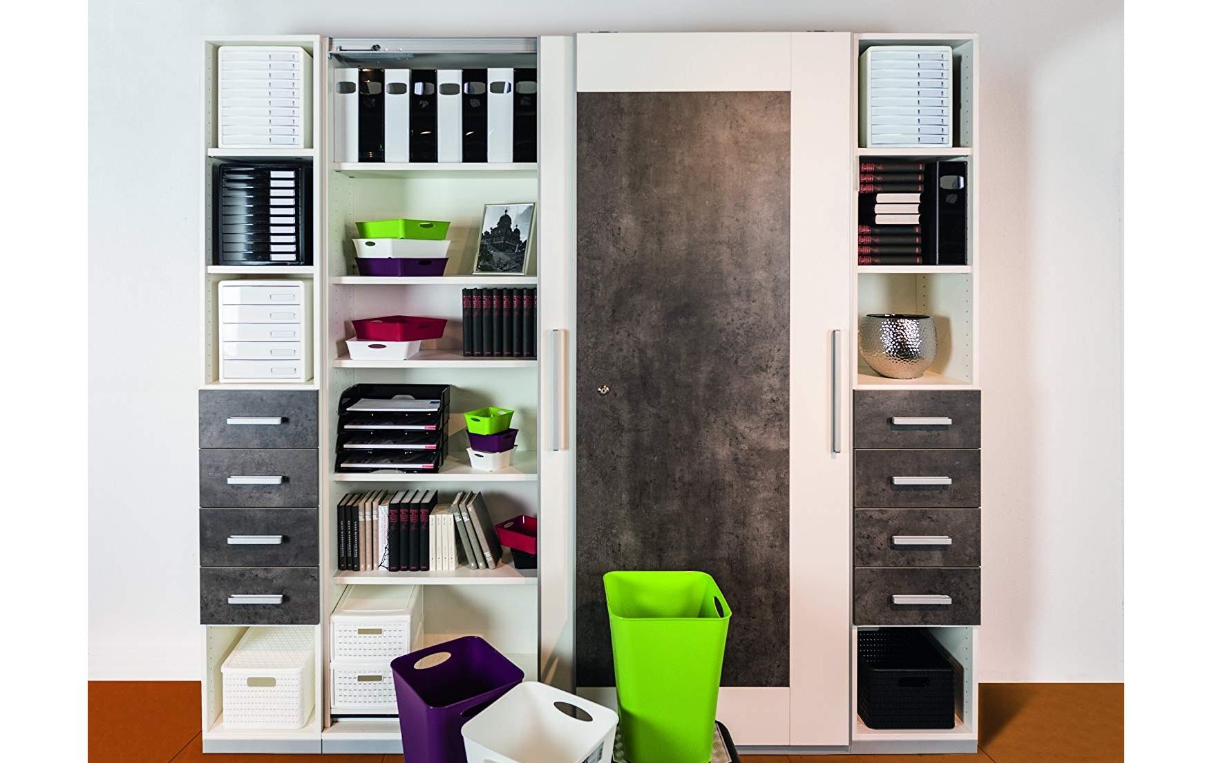Rotho Aufbewahrungsbox – für Format C7 – 114 × 60 × 146 mm
