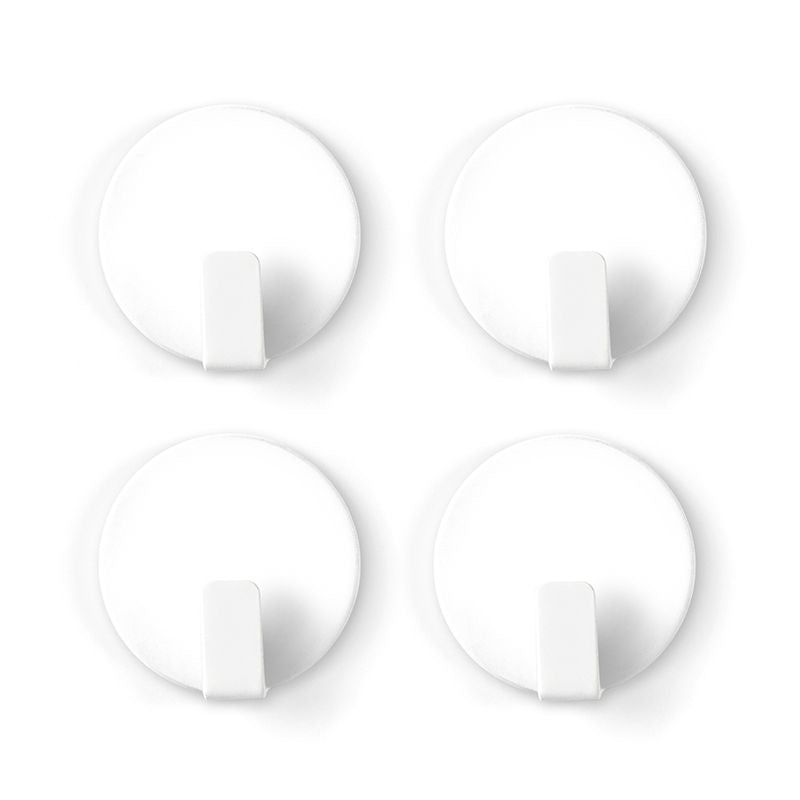 Trendform Magnethaken – Ø 35 mm, 4er Set, Weiss