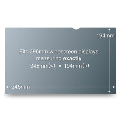 3M Blickschutzfilter für Laptop 15,6", 16:9 – 345 × 194 mm
