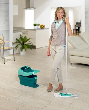 Leifheit Profi 55076 – Wischtuchpresse – 8 l, Kunststoff, Türkis