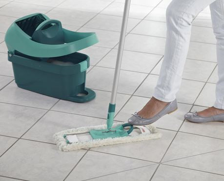 Leifheit Profi 55076 – Wischtuchpresse – 8 l, Kunststoff, Türkis