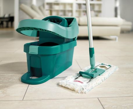 Leifheit Profi 55076 – Wischtuchpresse – 8 l, Kunststoff, Türkis
