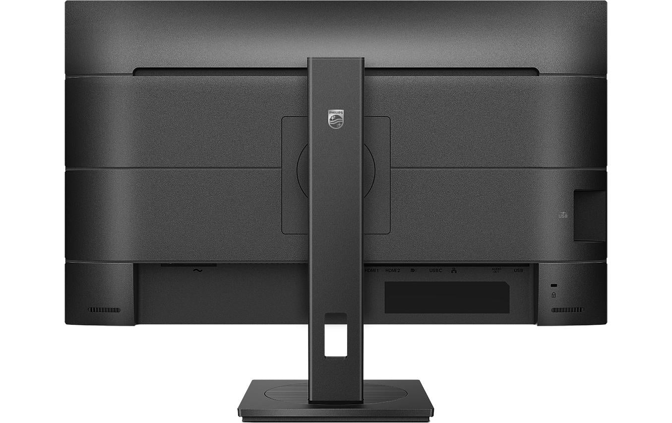 Philips 279P1/00 – Monitor, 27", IPS, 60 Hz, 350 cd/m², USB-C, Adaptive Sync, VESA 100 × 100, Schwarz