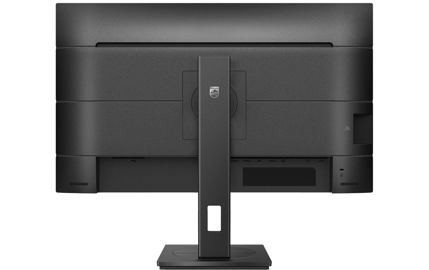 Philips 279P1/00 – Monitor, 27", IPS, 60 Hz, 350 cd/m², USB-C, Adaptive Sync, VESA 100 × 100, Schwarz