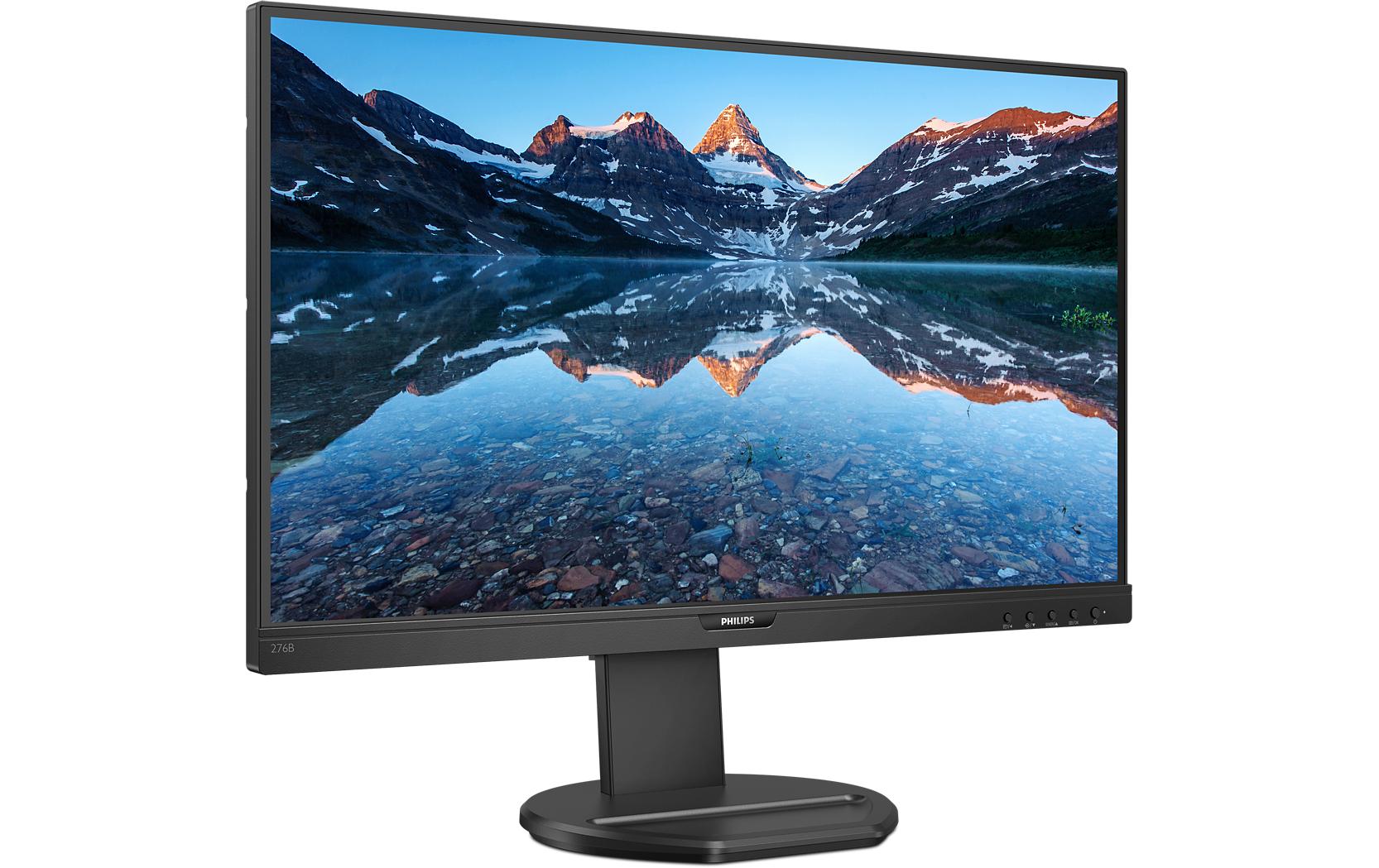 Philips 276B9/00 – Monitor, 27", IPS, 75 Hz, 350 cd/m², USB-C, Lautsprecher, VESA 100 × 100, Schwarz