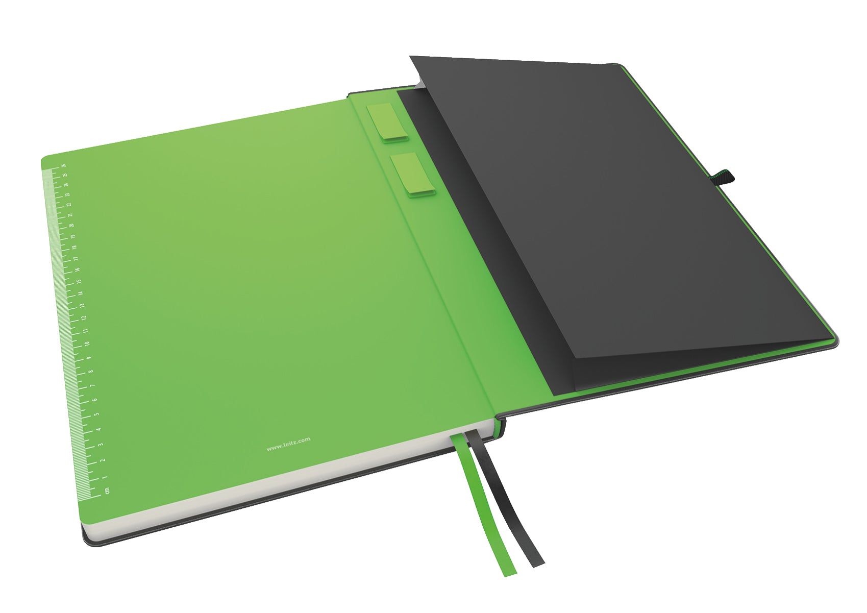 Leitz Notizbuch – A4 – liniert – 80 Seiten – 100 g/m² – Hardcover, schwarz