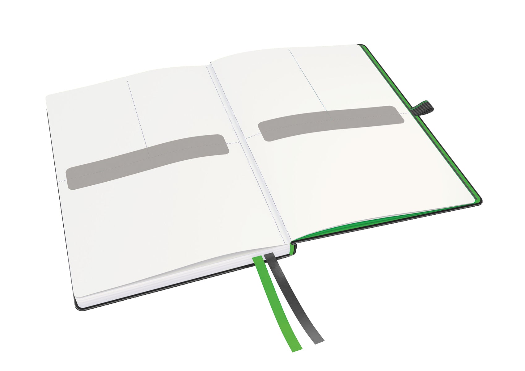 Leitz Notizbuch – A5 – liniert – 80 Seiten – 100 g/m² – Hardcover, schwarz, FSC