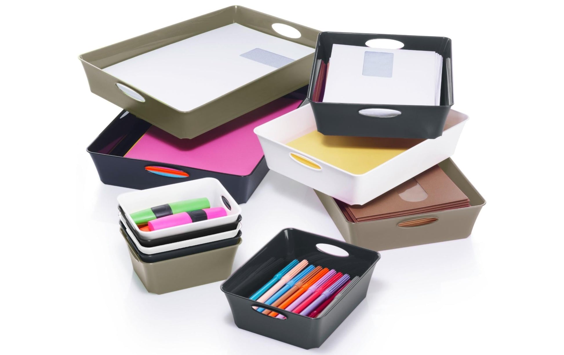 Rotho Aufbewahrungsbox – für Format C6 – 151 × 60 × 186 mm