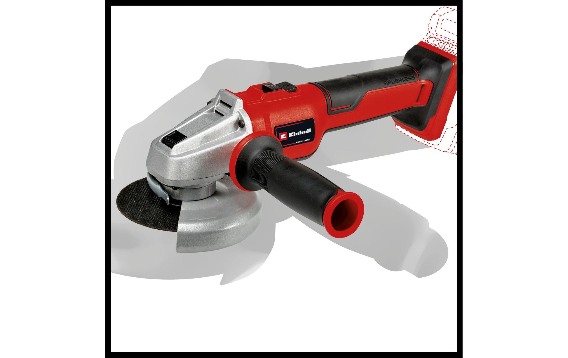 Einhell professional Einhell Winkelschleifer AXXIO 18/125 Q – 18 V (Power X-Change) – Ø 125 mm – Solo – Quick-Fix