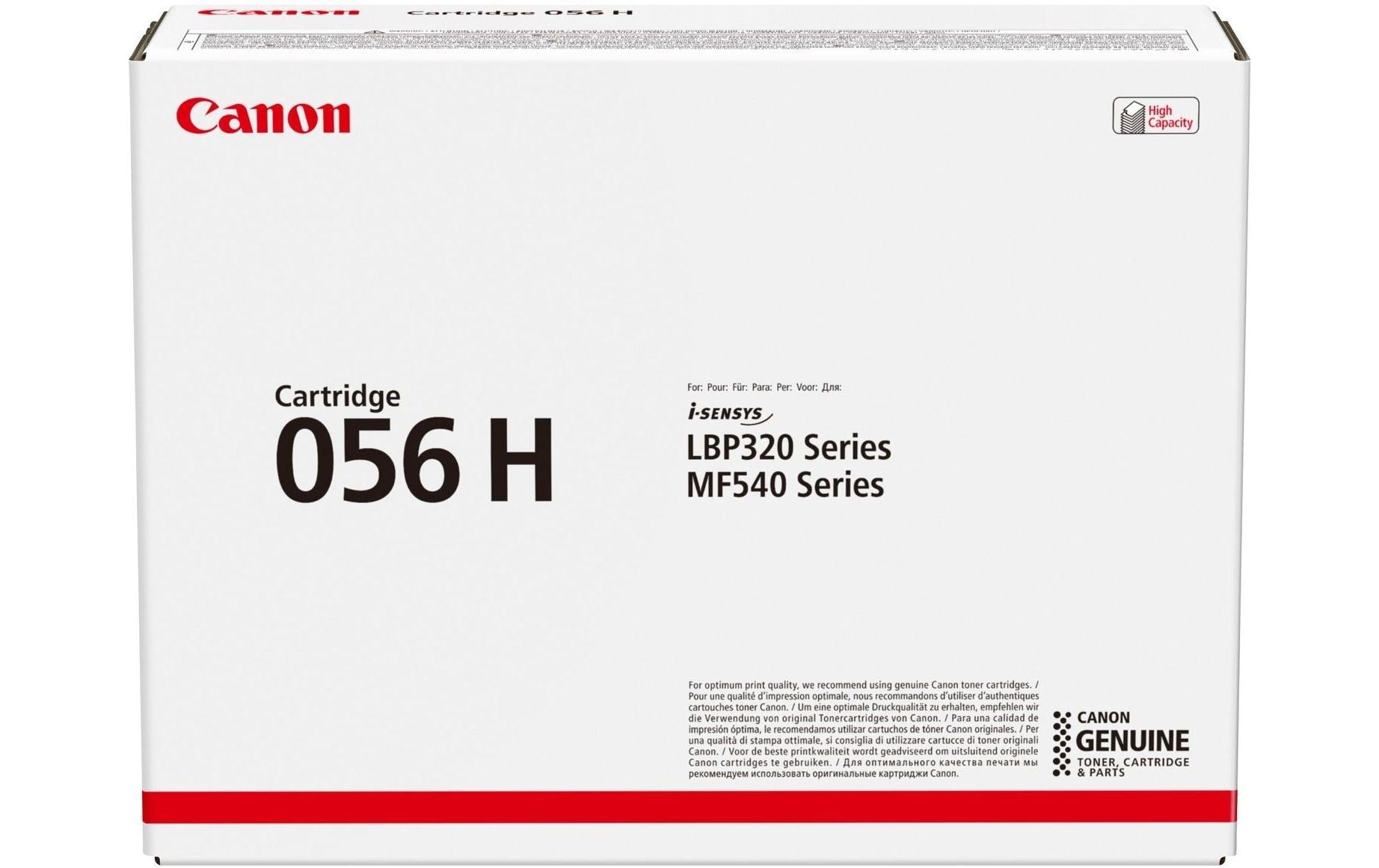 Canon Toner 056 H – schwarz, 21000 Seiten