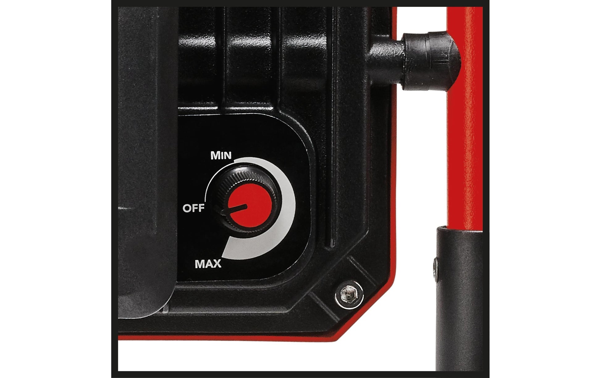Einhell Arbeitsleuchte TC-CL 18/1800 Li – 1800 lm, 18 V Akku, IPX3, dimmbar – Rot