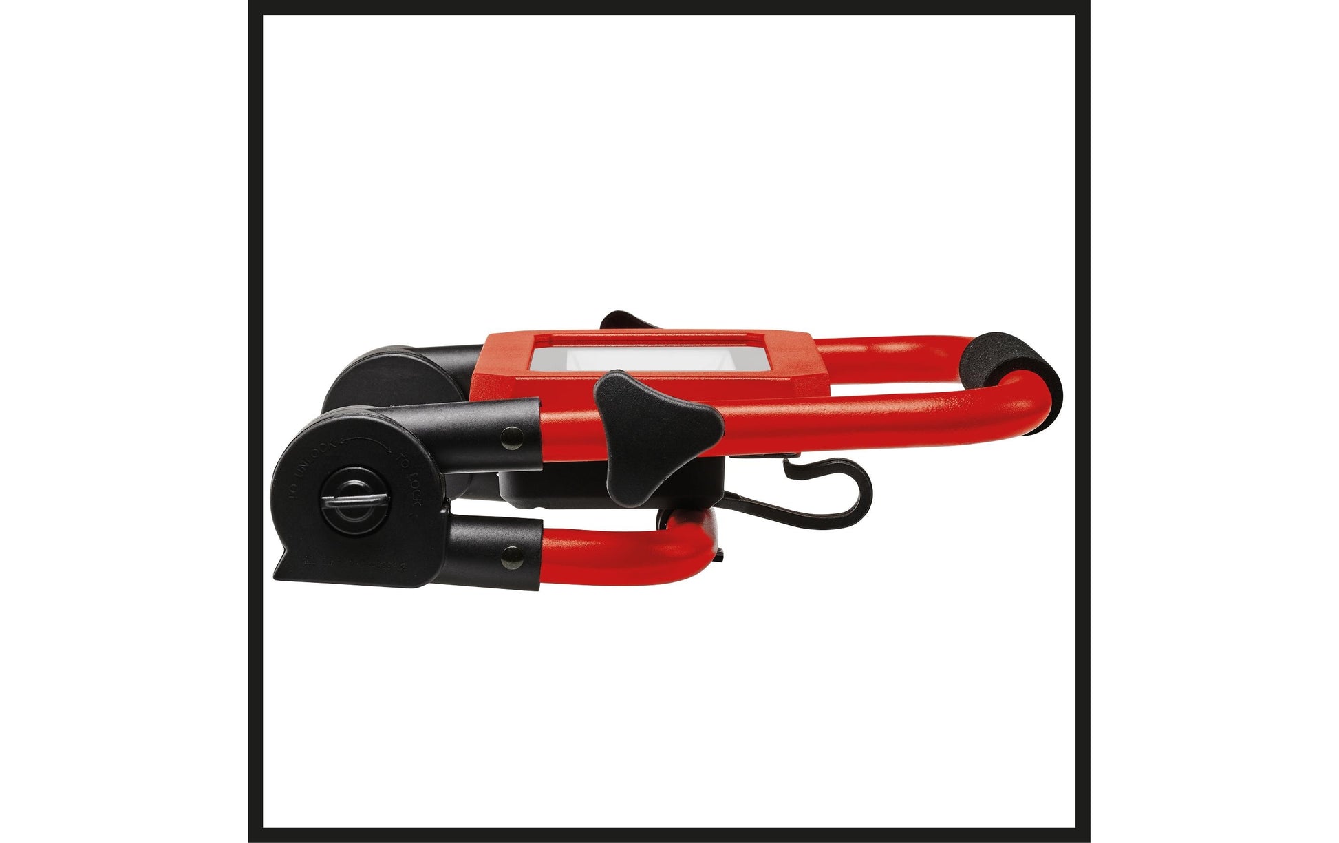 Einhell Arbeitsleuchte TC-CL 18/1800 Li – 1800 lm, 18 V Akku, IPX3, dimmbar – Rot