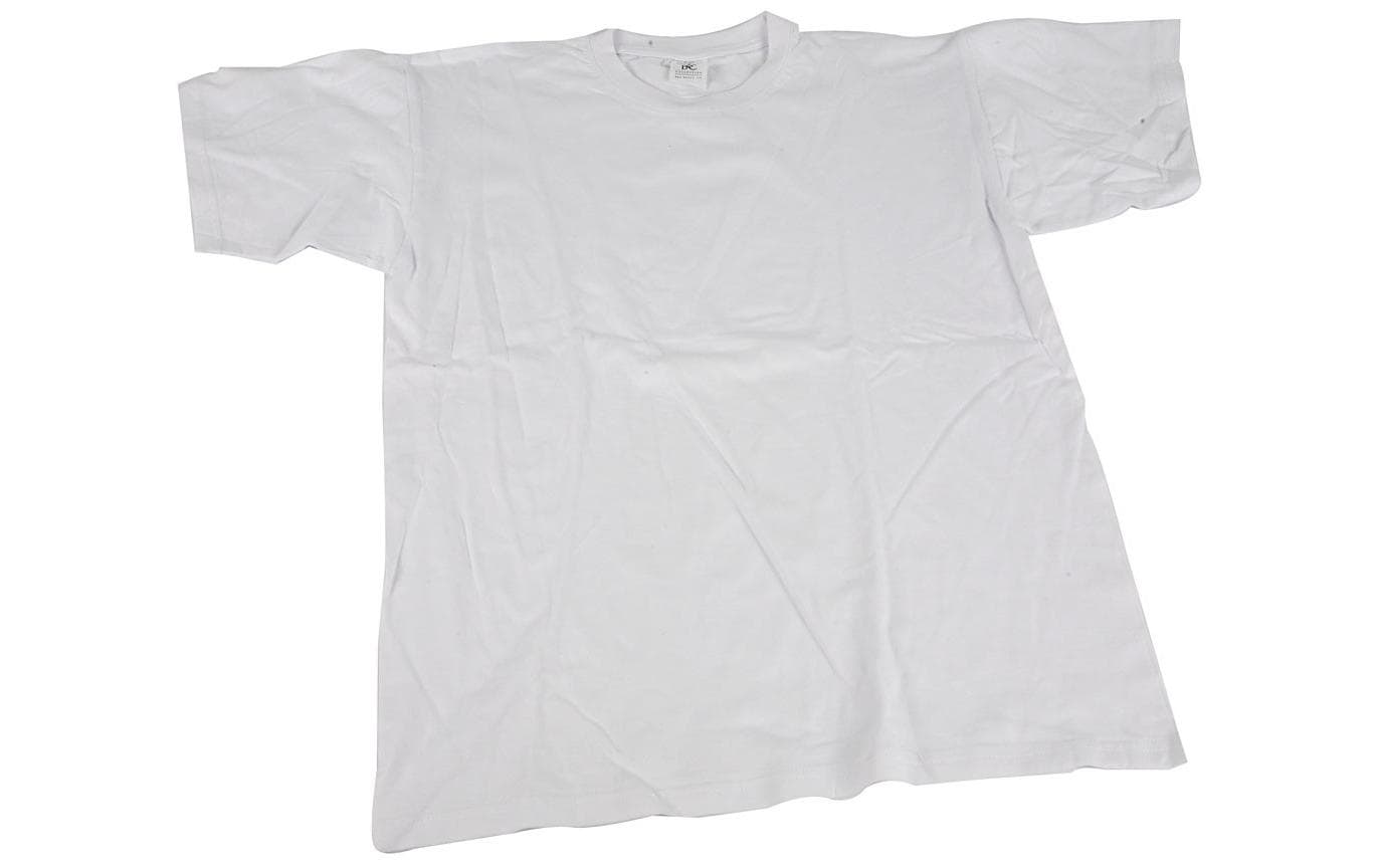 Creativ Company T-Shirt, 12 - 14 Jahre, Baumwolle, weiss, B 44 cm, 1 Stk