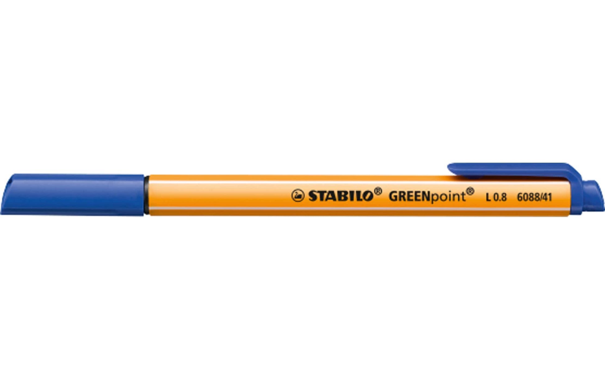 STABILO GREENpoint Fineliner 0,8 mm – blau