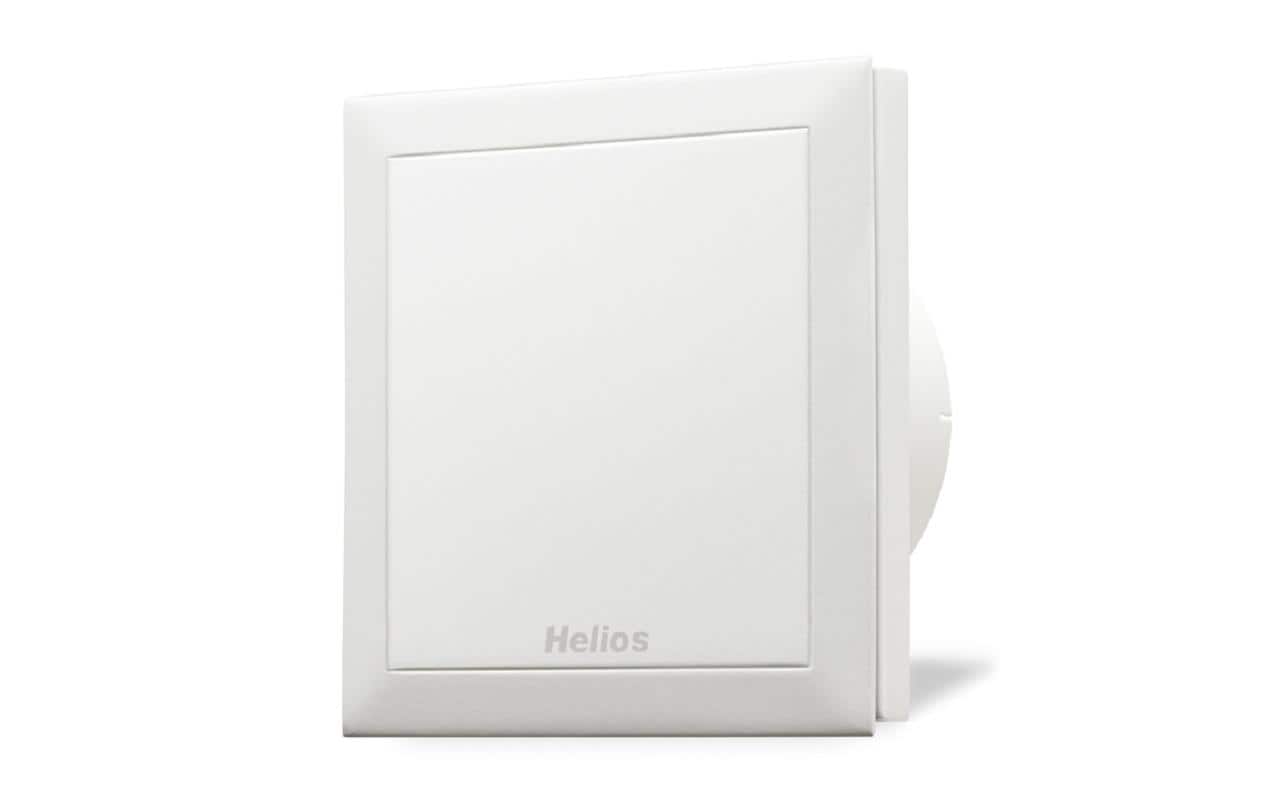 Helios Ventilatoren Helios Ventilator MiniVent M1 – 9,8 cm, 9 W, 90 m³/h, 2 Stufen, 25 dB, IP45, 230 V, Weiss