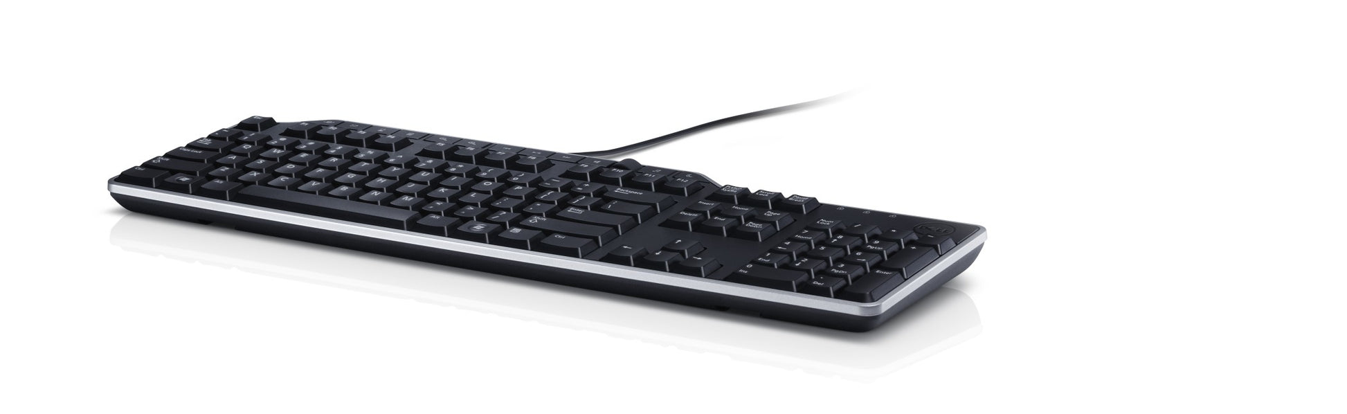 Dell KB-522 – Tastatur – kabelgebunden, USB – QWERTY (US-INT) – mit Handgelenkauflage – schwarz