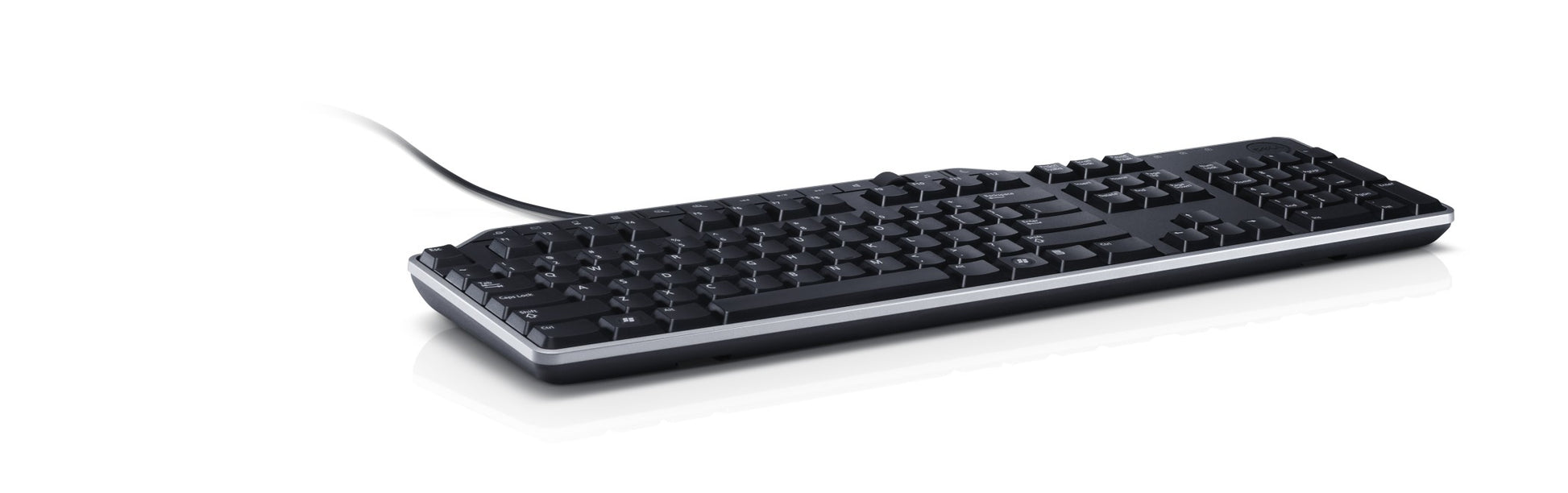 Dell KB-522 – Tastatur – kabelgebunden, USB – QWERTY (US-INT) – mit Handgelenkauflage – schwarz